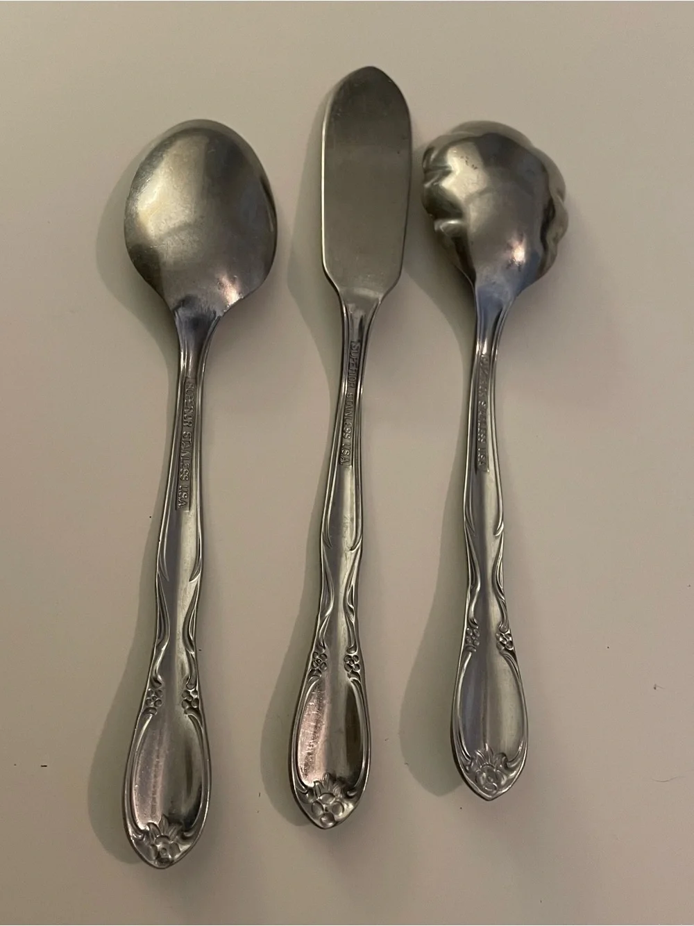 Vintage Superior Stainless 3‎ Pieces Chapel Hill